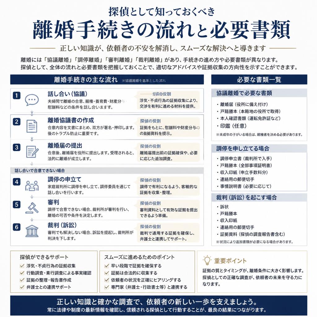 離婚手続きの基本知識