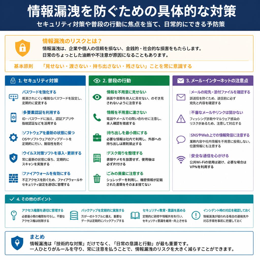 効果的な対策と予防策