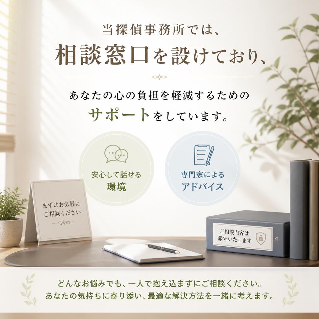 誰にも相談できない不安を解消する相談窓口