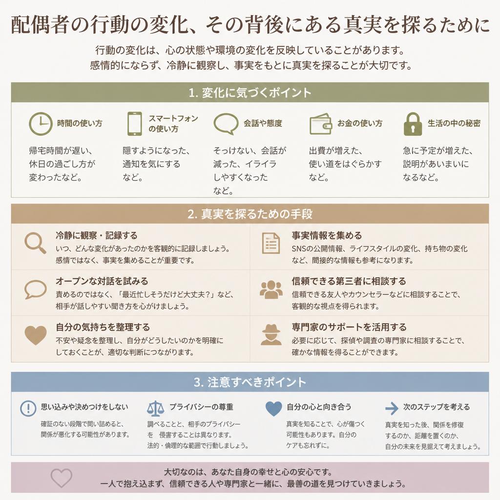 2. 行動の変化、何を示しているのか？