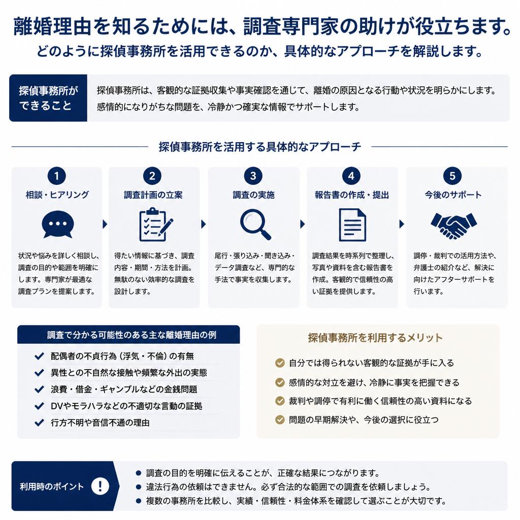 調査専門家の活用方法