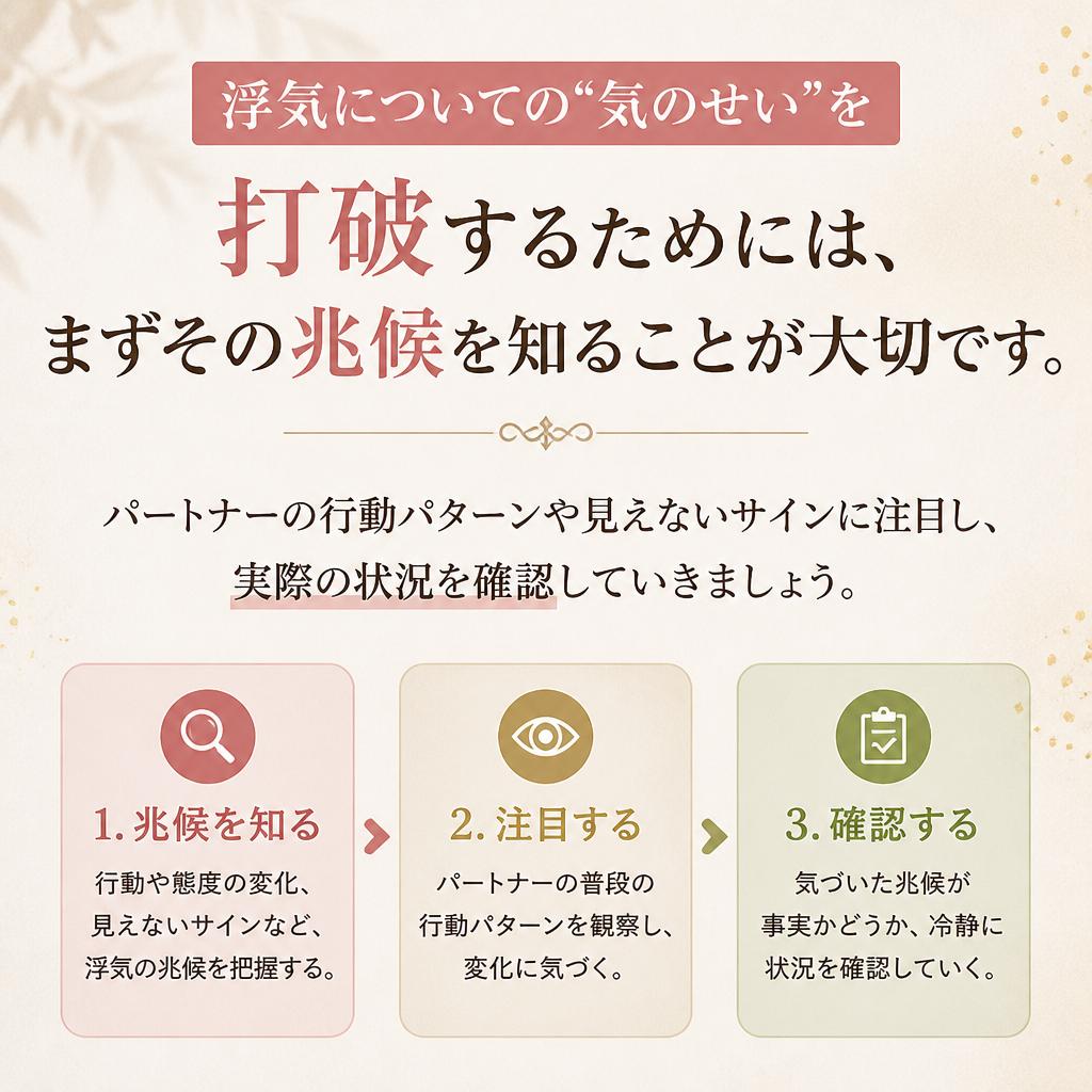 2. 浮気の兆候とは？