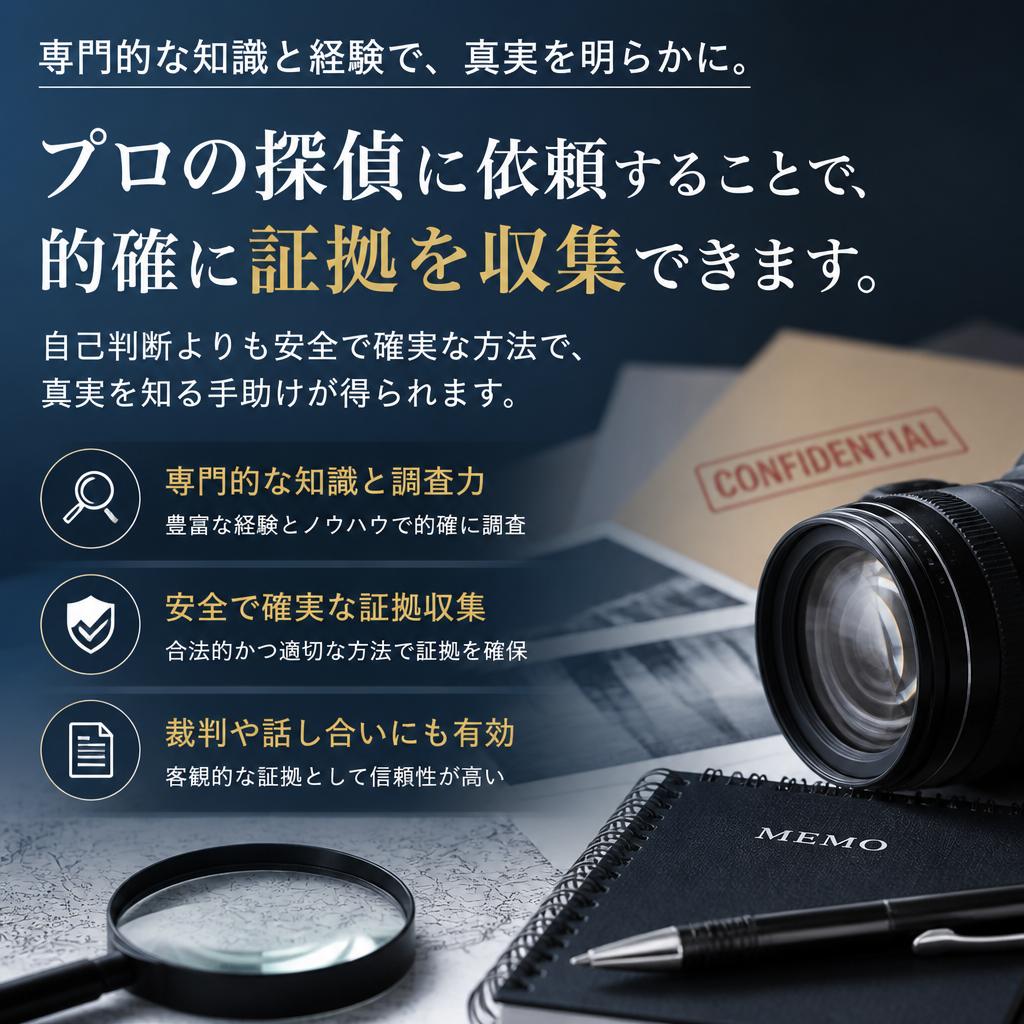 5. 探偵への依頼が効率的な理由