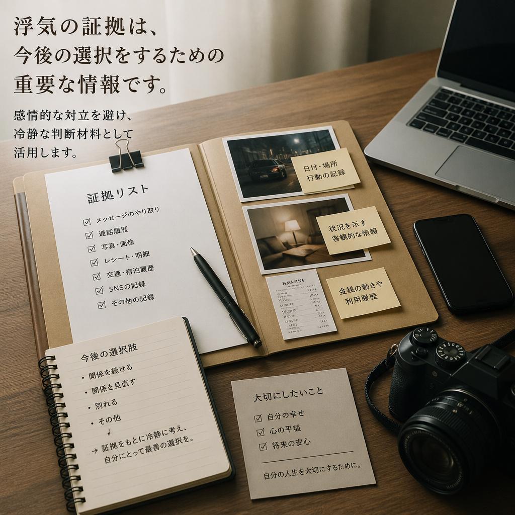 収集する証拠の価値