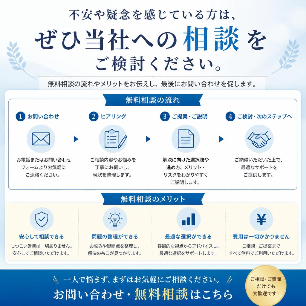 今すぐ相談しよう