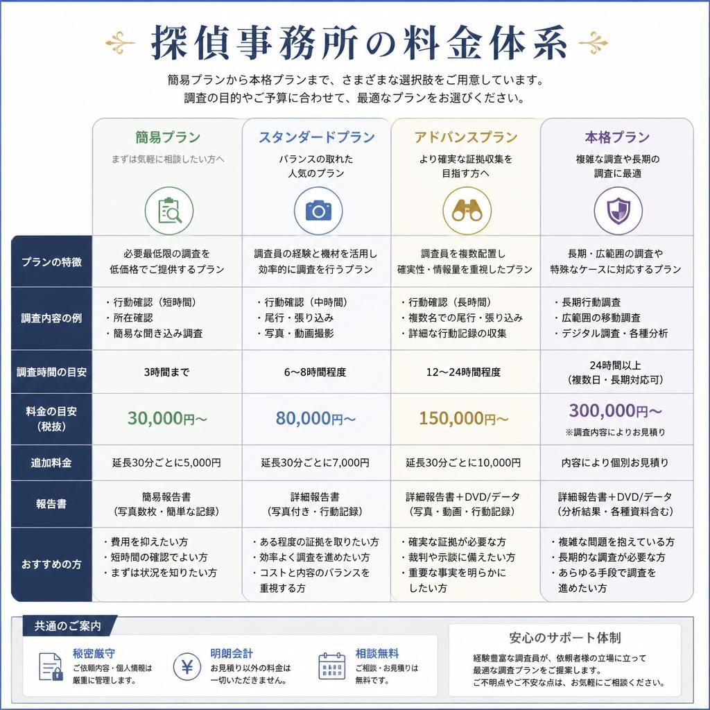 2. 料金体系の詳細を理解する