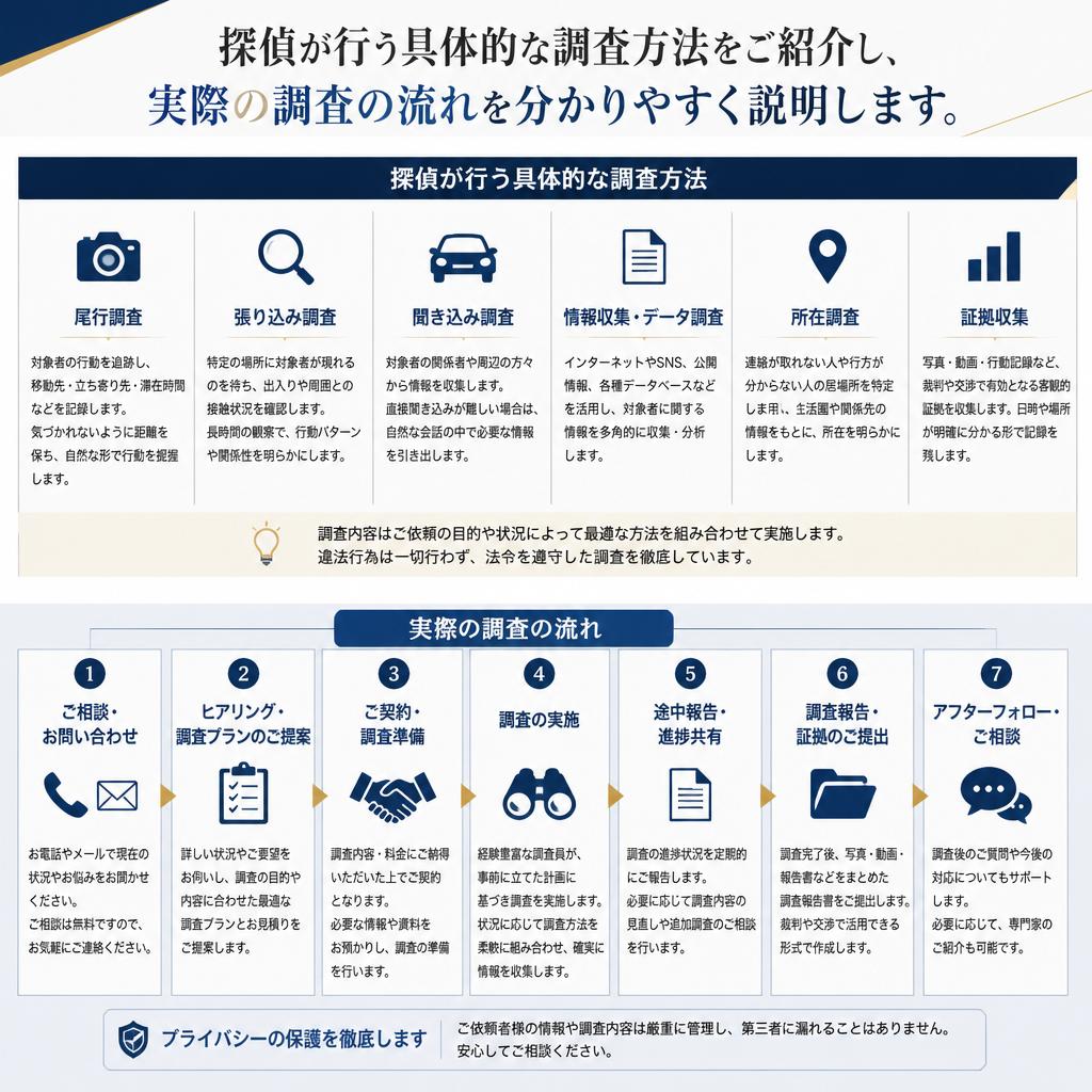 5. 具体的な調査方法