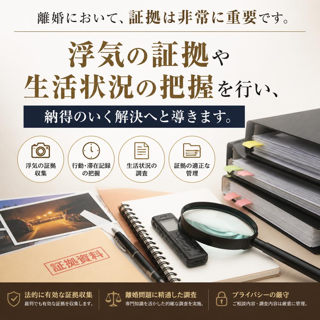 証拠収集の重要性