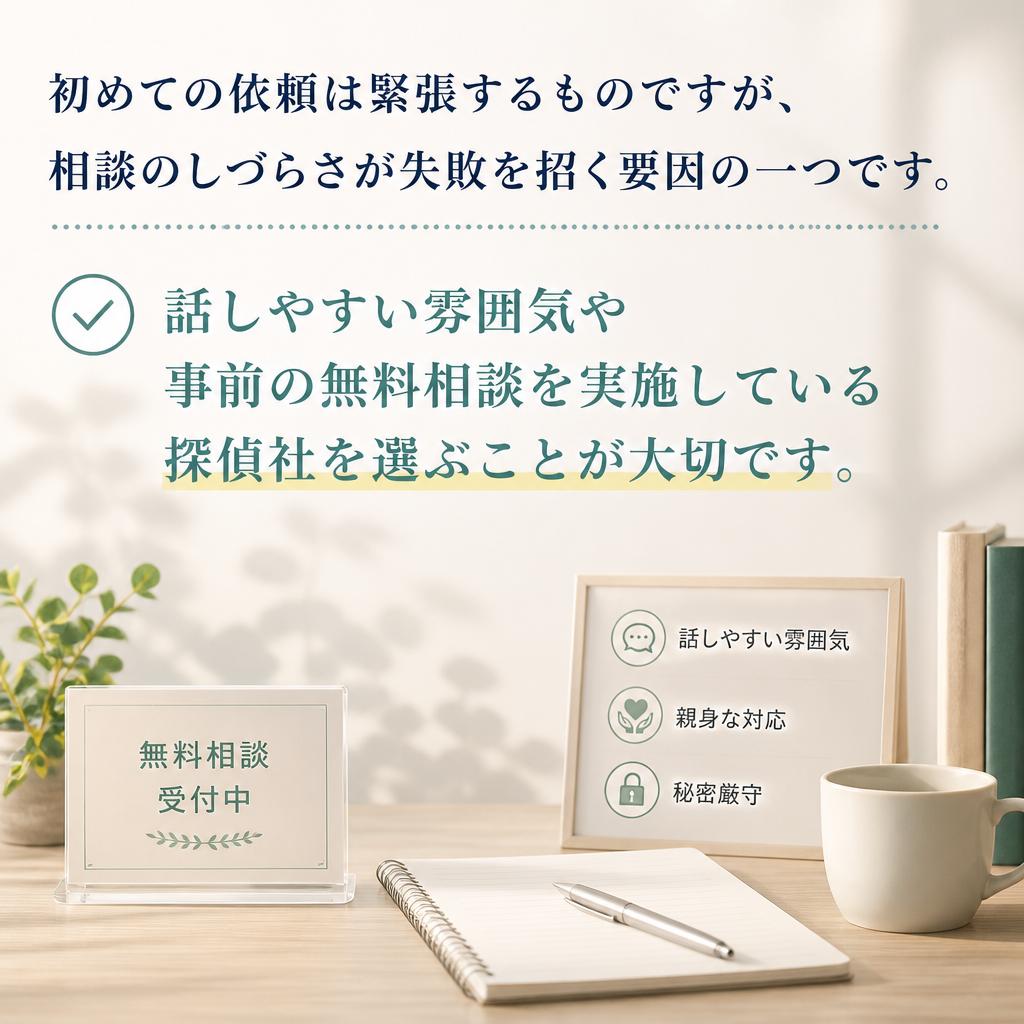 落とし穴3: 相談しづらい環境