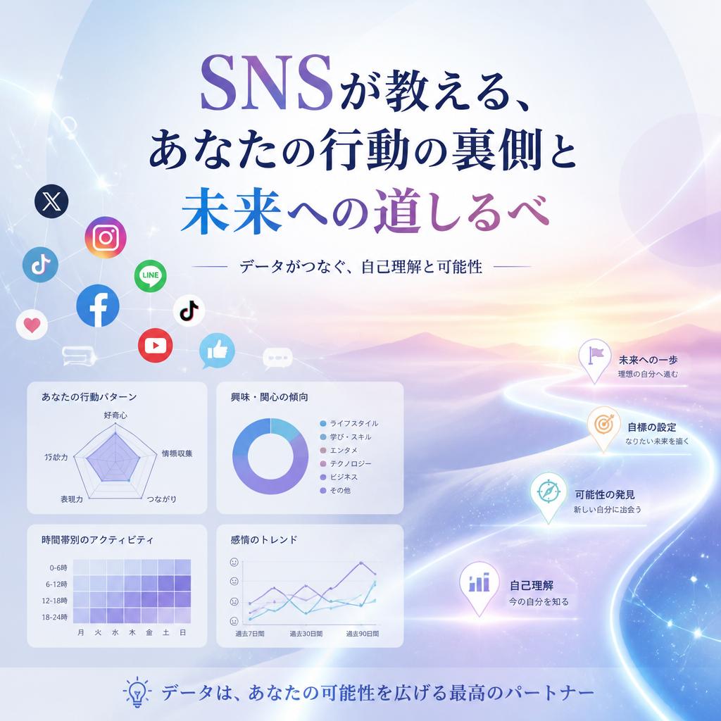 SNSが教える、あなたの行動の裏側と未来への道しるべ