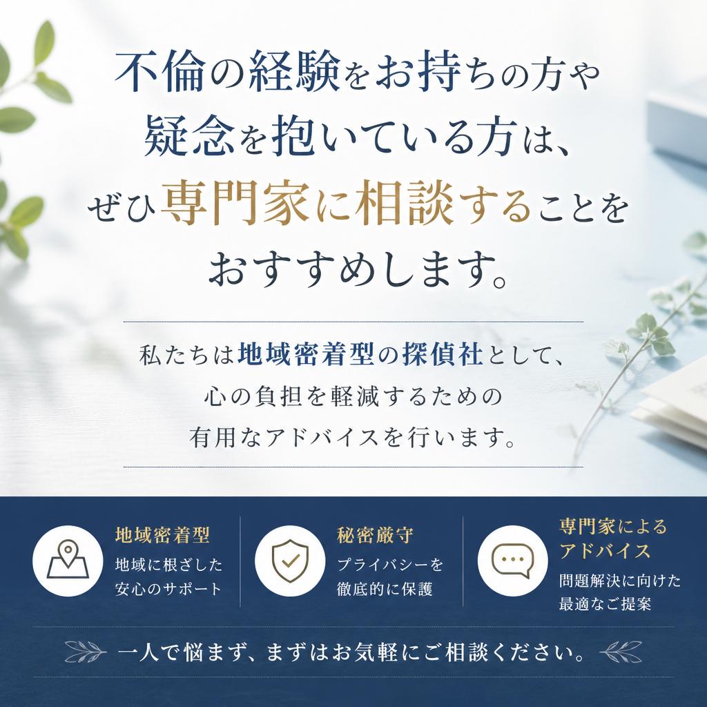 不倫相談、きちんとしたサポートが必要です