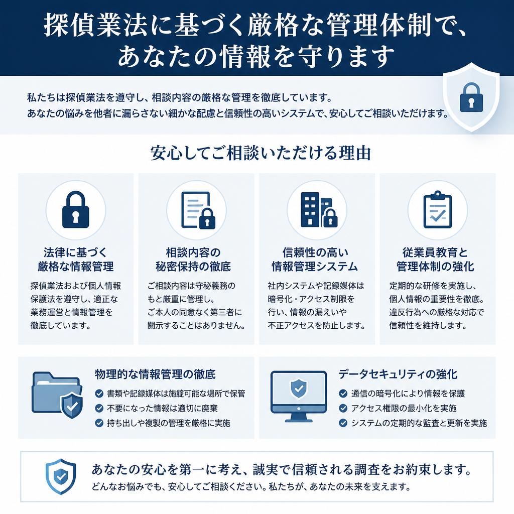 秘密厳守の仕組み