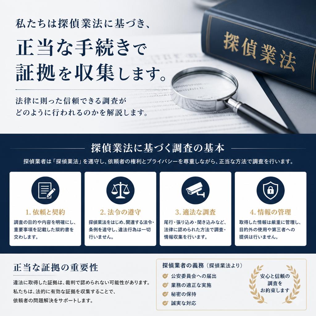 探偵業法の理解