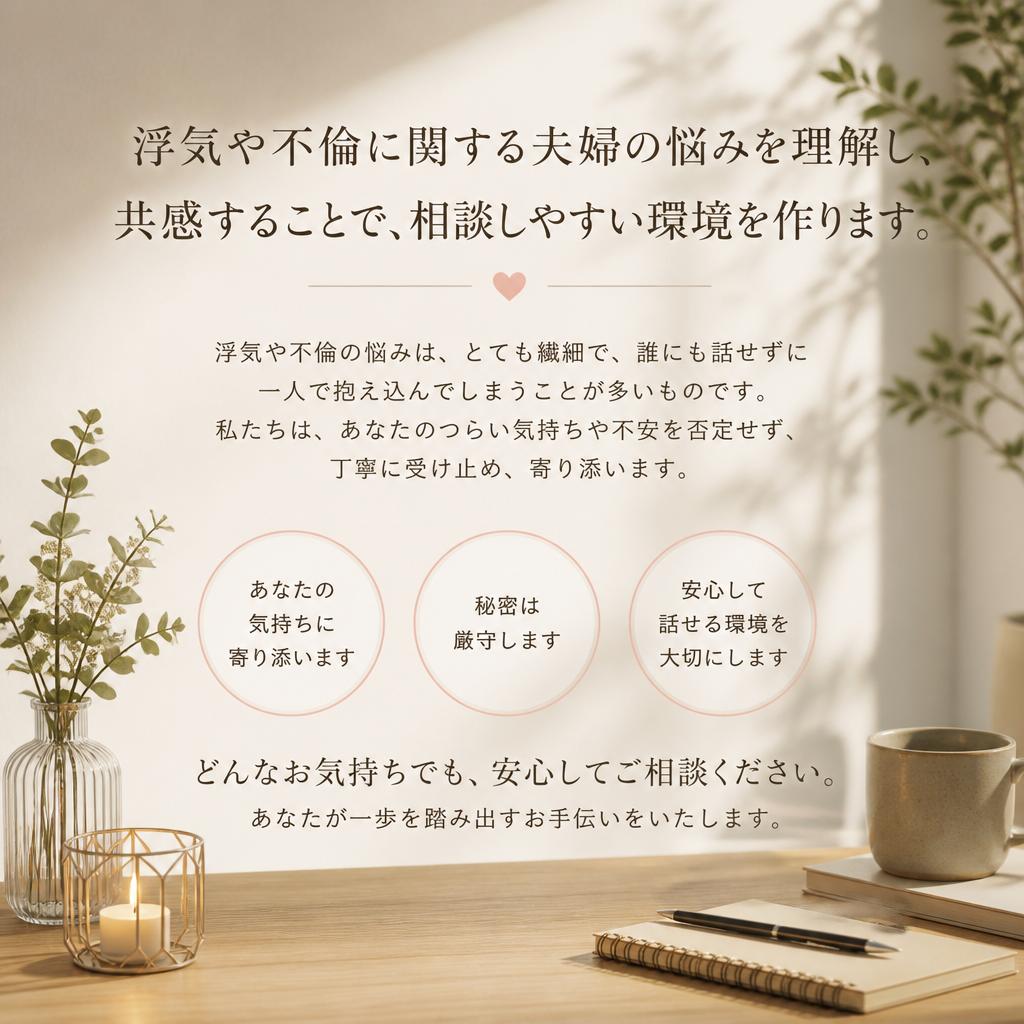 夫婦の悩みを理解する