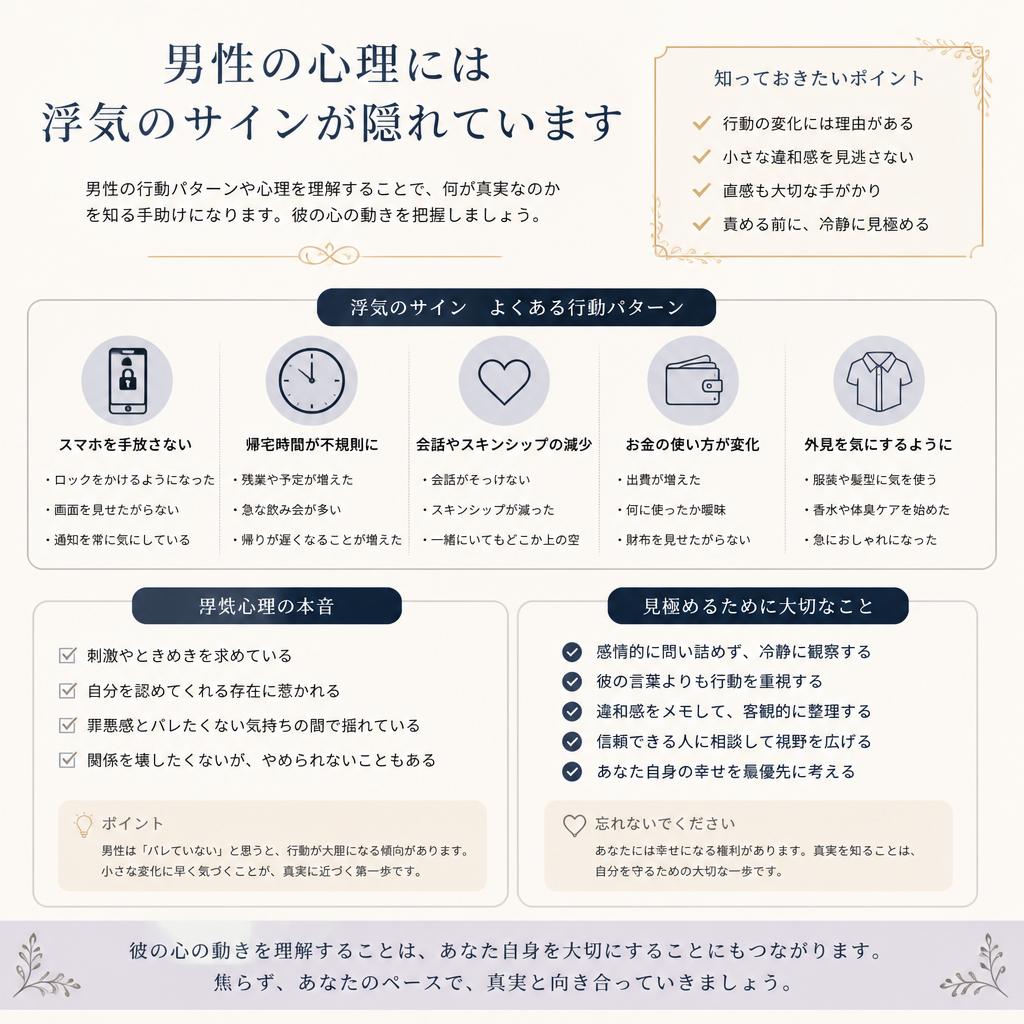 男性心理を知る