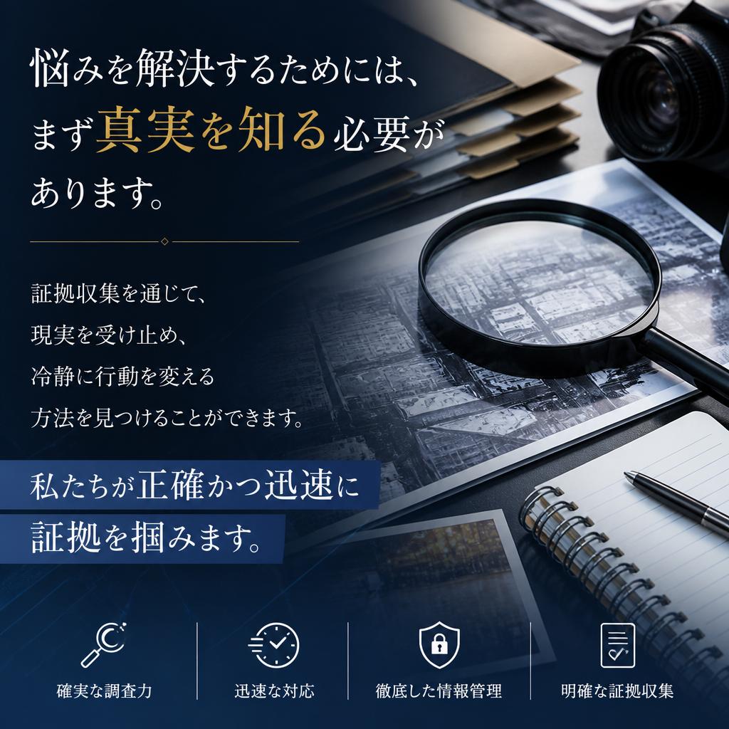 証拠収集の重要性