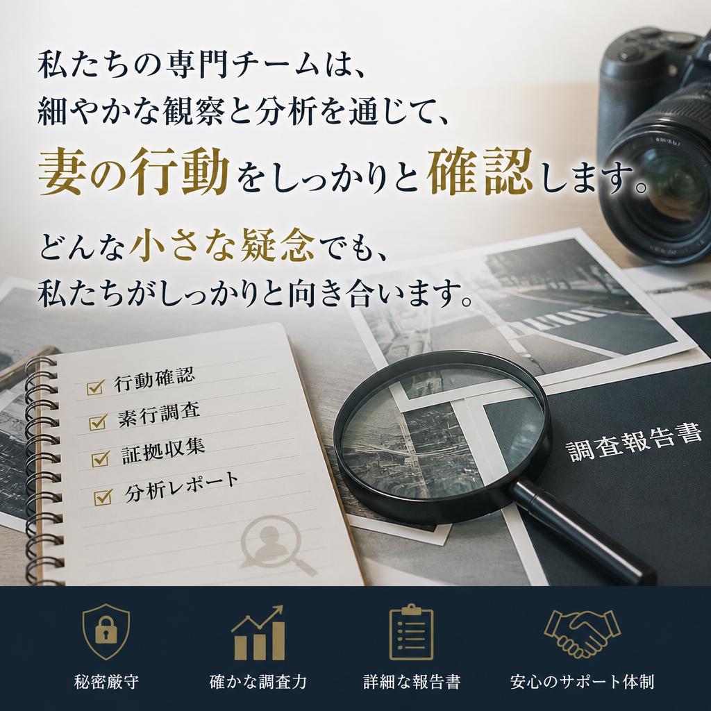 行動の確認から始まる調査