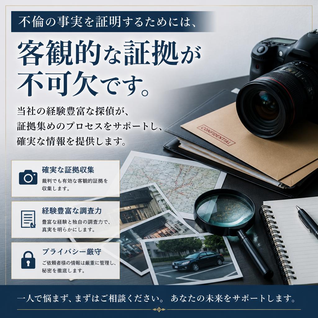 証拠集めの重要性