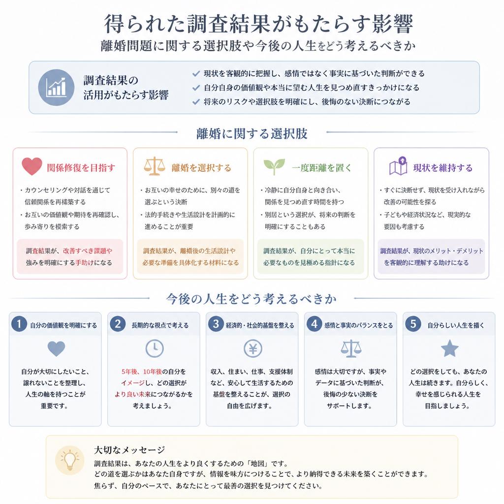 調査結果がもたらす影響