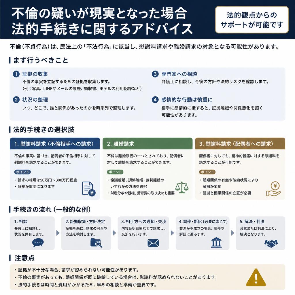 法的手続きのサポート
