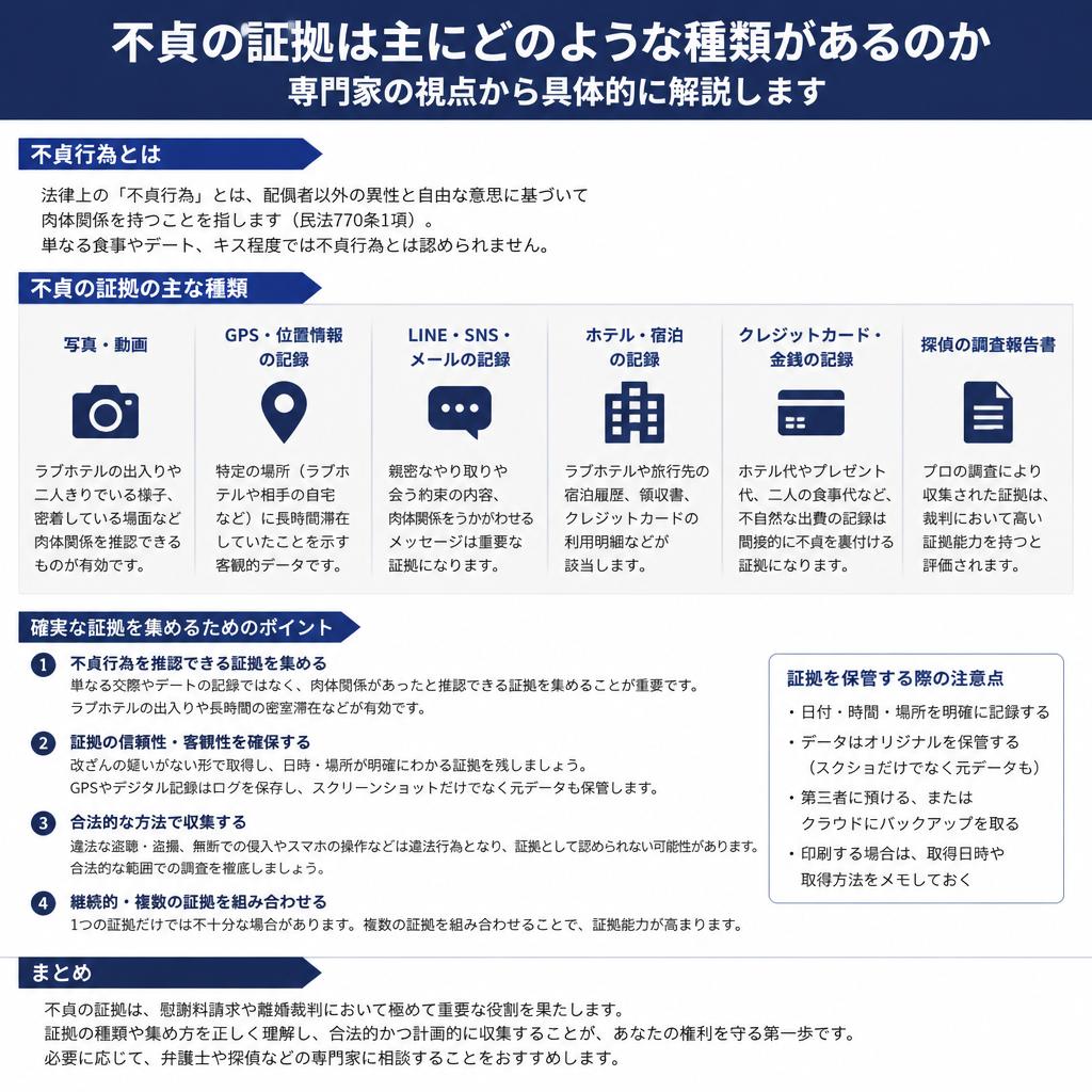 専門家が教える、言い訳できない不貞の証拠とは？