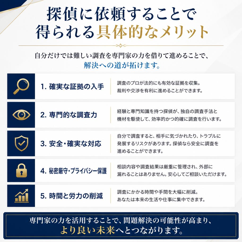 プロに相談するメリット