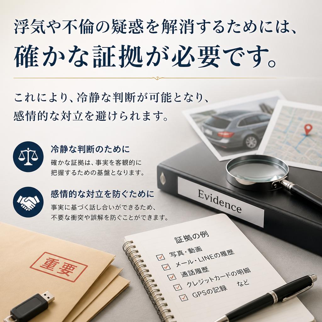 証拠収集の重要性