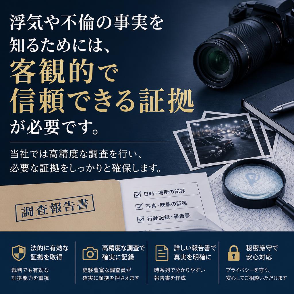 証拠収集の重要性