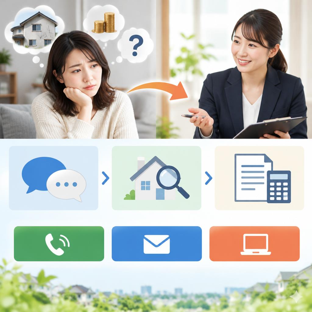 費用の不安も、妻への疑いも。まずは秘密厳守の無料相談へ